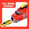 Kidplokio 1:24 Scale Diecast Hot Rod Car Carrier for Toy Race Cars, Boys Ages 3-8 view 4