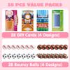 JOYIN 28 pcs Fun Valentine Sports Game Card and Erasers for Kids Party Favor, Classroom Exchange Prizes, Valentines Day Greeting Cards view 2