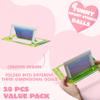 JOYIN 28 pcs Fun Valentine Sports Game Card and Erasers for Kids Party Favor, Classroom Exchange Prizes, Valentines Day Greeting Cards view 3