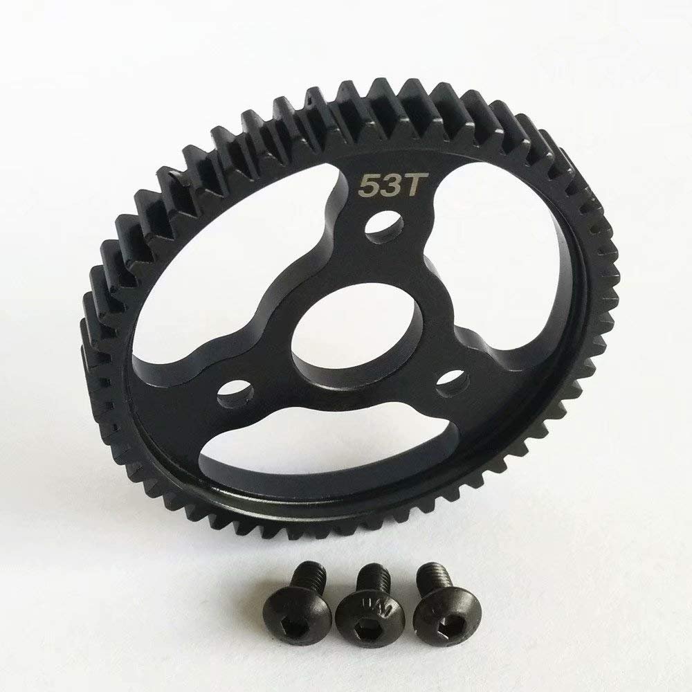 Harden Steel Super Main Gear 53T for 1/10 E-Revo Jato 3.3 T-Maxx 3.3 T-Maxx 2.5R Summit Rally VXL Slash 4X4 Stampede 4X4