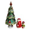BuyRussianGifts Small Christmas Tree Authentic Russian Nesting Dolls Handcrafted Nesting Set of 3 Stacking Dolls 6 inch Tall view 3