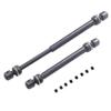 2Pack ShareGoo Universal Steel Centre Drive Shaft Dogbone Compatible with Tamiya CC01 Axial SCX10 D90 HSP 94180 Redcat 1/10 RC Crawler Car (112-152mm) view 3