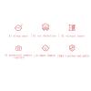 AI Baby Monitor Two-Way Voice Sleep Care Crying Detection Intelligent Comfort (Pink) view 2