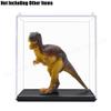 Odoria 2Pcs Clear Acrylic Display Box Case 3.7" Cube for Tennis Figure Display view 3