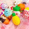 Slow Rising Jumbo Squishies Toys Set - 9 Pack Soft Kawaii Squishy Hamburger Popcorn Cake Ice Cream Donut Stress Relief Squeeze Toy for Boys and Girls view 2