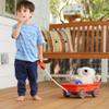 Green Toys Wagon, Orange CB - Pretend Play, Motor Skills, Kids Outdoor Toy Vehicle. No BPA, phthalates, PVC. Dishwasher Safe, Recycled Plastic. view 4