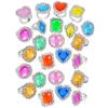 The Dreidel Company Colorful Plastic Jewel Ring Adjustable Fake Rings Princess Rings Jewelry for Bridal Shower Girls Dress Accessories1 (72-Pack) view 4