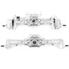 RC Car Front Rear Axle, 1/10 Front Rear Axle Shaft Upgrade Parts Compatible with SCX10 II 90046 900471/10 Axial RC Model Car (Silver) Model Car Accessories Scx10 Ii Axles view 2