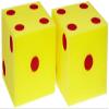 Active Athlete 5 in. Foam Dice with Numbers - Set of 2 view 1