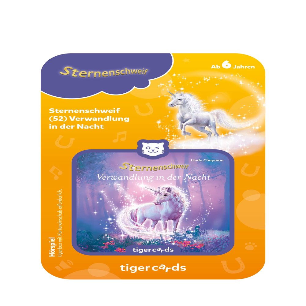 tigercard - Sternenschweif - Verwandlung in der Nacht