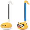 Otamatone Sanrio Special Edition (2 Pc. Set - Aggretsuko Rage + Gudetama) - Fun Electronic Musical Toy Instrument by Maywa Denki (Official Licensed) [Includes Song Sheet and English Instructions] view 1