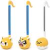 Special Edition Sanrio Otamatone (3 Pc. Set - Aggretsuko Sweet + Rage + Gudetama) - Electronic Musical Toy Instrument by Maywa Denki (Official Licensed) [Includes Song Sheet and English Instructions] view 1