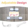 6-Pack Child Proof Locks for Cabinet Doors, Drawers, Fridge, Toilet Seat, Dishwasher, Trash Can, Cupboard - 3M - No Drilling - Child Safety Locks for Cabinets and Drawers - Baby Proofing Cabinets Lock view 4
