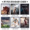 200 Counts Black Card Sleeves Top Loaders for Trading Card, Matte Card Sleeves Deck Card Protectors Compatible with Baseball Card, Sports Cards, Game Card view 4
