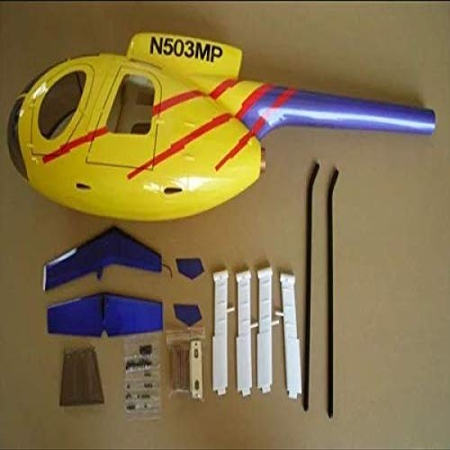 Flight Model RC Helicopter MD500E 450 Pre-Painted fuselage for 450 Size Helicopters.Suitable for Almost All 450 Size(325mm Rotor Blade) Helicopters, Such as: Align T-REX450X/XL/SE/SE V2
