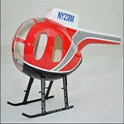 Flight Model RC Helicopter MD500E 450 Pre-Painted fuselage for 450 Size Helicopters.Suitable for Almost All 450 Size(325mm Rotor Blade) Helicopters, Such as: Align T-REX450X/XL/SE/SE V2