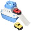 Green Toys Ferry Boat, Blue/White 4C - Pretend Play, Motor Skills, Kids Bath Toy Floating Vehicle. No BPA, phthalates, PVC. Dishwasher Safe, Recycled Plastic, Made in USA. view 1