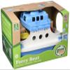 Green Toys Ferry Boat, Blue/White 4C - Pretend Play, Motor Skills, Kids Bath Toy Floating Vehicle. No BPA, phthalates, PVC. Dishwasher Safe, Recycled Plastic, Made in USA. view 3
