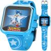 Accutime Kids SEGA Sonic The Hedgehog Blue Educational Touchscreen Smart Watch Toy for Boys, Girls, Toddlers - Selfie Cam, Learning Games, Alarm, Calculator, Pedometer (Model: SNC4133AZ) view 1