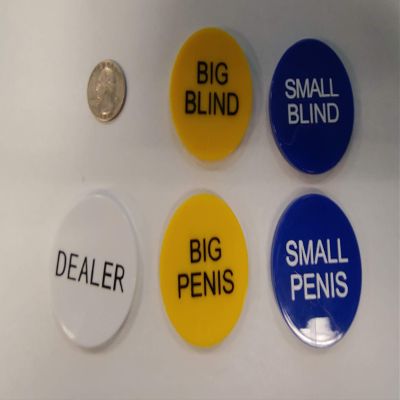 Novelty Poker Button Set