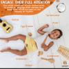 Wooden Musical Instruments for Toddlers  7-Piece Kids Music Set with Xylophone, Guitar & Percussion | Natural Wood, Non-Toxic | Ages 3+ view 3