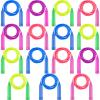 Elcoho 15 Pack Colorful Kids Jump Rope Set Adjustable Plastic Kids Jump Rope Skipping Rope Outdoor Jump Ropes Great Party Favor view 4