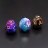 3 Pieces Astrology Dice Acrylic Pearl Astrological Dice for Constellation Divination Accessory 3 Colors D12 Glitter Astro Dice Set Tarot Assories view 2