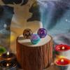 3 Pieces Astrology Dice Acrylic Pearl Astrological Dice for Constellation Divination Accessory 3 Colors D12 Glitter Astro Dice Set Tarot Assories view 4