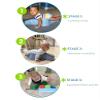 CRAWLIGATOR Tummy Time Mobility Toy for Infants 4-12 Months (Slate) view 3