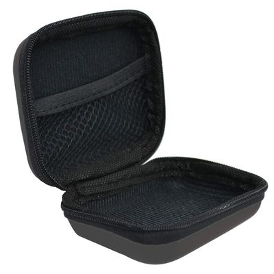 Teak Tuning Fingerboard Travel Carry Case, Large - Hard Protective Shell, Black - 6" x 4" x 2" Large Version