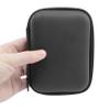 Teak Tuning Fingerboard Travel Carry Case, Large - Hard Protective Shell, Black - 6" x 4" x 2" Large Version view 2