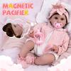 Aori Baby Dolls Feeding Bottle and Magnetic Pacifier Set for Reborn Dolls view 2