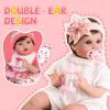 Aori Baby Dolls Feeding Bottle and Magnetic Pacifier Set for Reborn Dolls view 3
