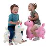 GYMNIC Hop-on Unicorn Rody Magical Unicorn Inflatable Hop-on Animal (Pink, 3-5 Years, Includes Hand Pump) view 2