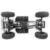 Stainless Steel Rod Link Linkage Set with Rod End 313mm Wheelbase 7.3mm Steering Rod for 1/10 RC Crawler Car Axial SCX10 II 90046 view 2