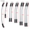 Stainless Steel Rod Link Linkage Set with Rod End 313mm Wheelbase 7.3mm Steering Rod for 1/10 RC Crawler Car Axial SCX10 II 90046 view 3