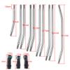 Stainless Steel Rod Link Linkage Set with Rod End 313mm Wheelbase 7.3mm Steering Rod for 1/10 RC Crawler Car Axial SCX10 II 90046 view 4