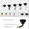 FEICHAO 5.8G Super Mini Antenna RHCP Right-Handed Antenna RP-SMA/SMA/Angle MMCX/Straight MMCX/UFL for DIY FPV Racing Drone Quadcopter Aircraft (RP-SMA) view 2