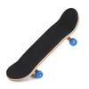 fuwinkr Complete Fingerboard, Maple Wood Mini Fingerboard with Upgraded Components, Reduce Pressure, Gifts for Kids, 3.78 x 1.1 inch (Dark Blue) view 3