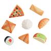Yellow Door Sensory Play Stones, Foods of The World, Set of 8 view 2
