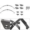 NITRIP Leaf Type Suspension, Rear Leaf Type Suspension Set High Simulation Steel RC Vehicle Parts RC Car Leaf Spring Kit, RC Leaf Type Suspension, RC Vehicle for 1/14 RC Truck view 2