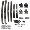 Steel Front Leaf Type Suspension, Upgrade Parts Front Leaf Type Suspension, High Strength for 1/14 RC Truck RC Model Car view 1