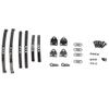 Steel Front Leaf Type Suspension, Upgrade Parts Front Leaf Type Suspension, High Strength for 1/14 RC Truck RC Model Car view 2