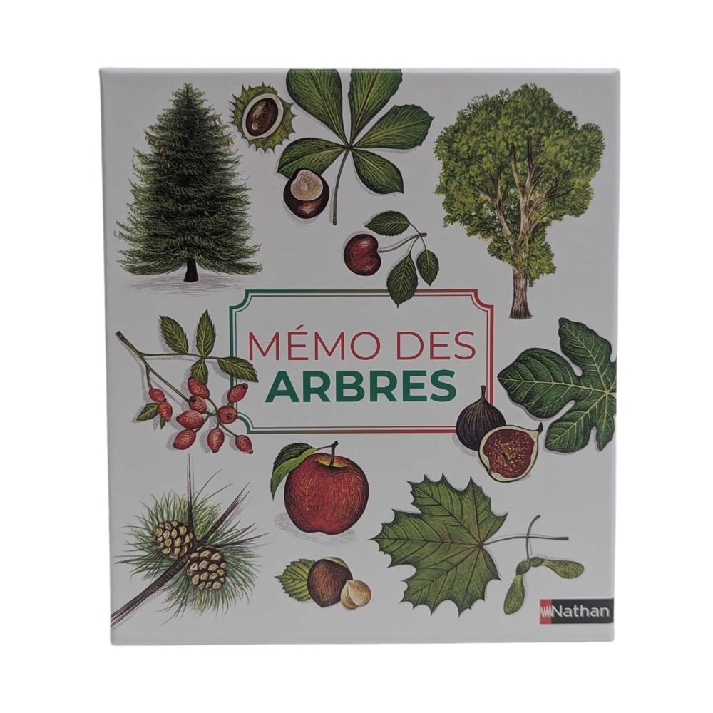 Mmo des arbres - Un jeu de memory pour apprendre en s'amusant en famille - Ds 4 ans