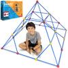 SNAPZ Ultimate Fort Builder Kit for Kids 8-12 - Sturdy Fort Building Kit for Kids 4-8 - Make & Build Ball & Stick Fort Set - Indoor STEM Tent Fort Making Toy view 1