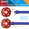 SNAPZ Ultimate Fort Builder Kit for Kids 8-12 - Sturdy Fort Building Kit for Kids 4-8 - Make & Build Ball & Stick Fort Set - Indoor STEM Tent Fort Making Toy view 2