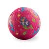 Crocodile Creek Playground Ball - Durable Rubber Ball for Kids Ages 3 and Up - Bouncy Inflatable Ball for Kickball, Indoor Games, and Outdoor Sports - PVC-Free - Mermaids - 5-inch Diameter view 1