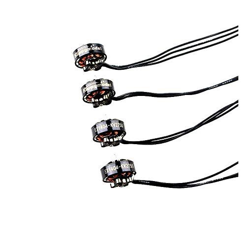 Happymodel EX1404 1404 Motor KV2750 KV3500 KV4800 3-4S Brushless Motor 1.5mm Mounting Shaft for DIY Racing Freestyle 3inch Drones (3500KV 4pcs)
