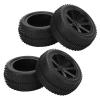VGEBY RC Car Tires, 4Pcs Universal RC Tires Wheel Tyres Fit for Racing 1/10 RC Car Model Car Accessories view 1