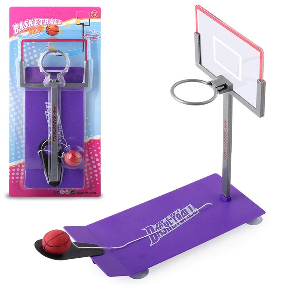 Basketball Game, Mini Desktop Tabletop Portable Travel Game Set for Indoor/Outdoor, 20.5x25x9.5cm
